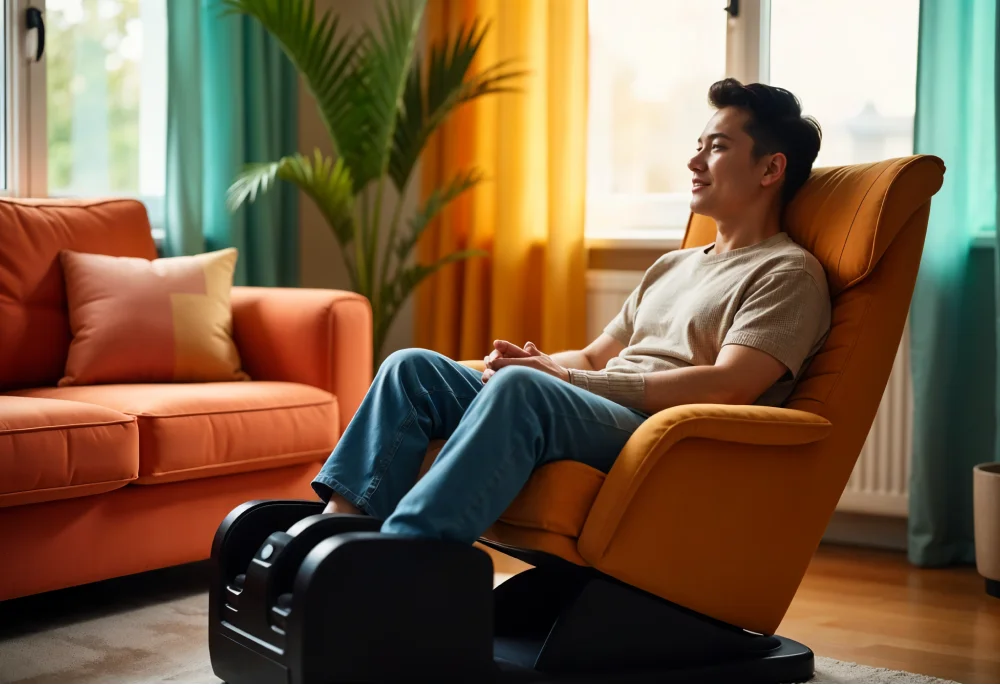 foot and leg massage machine