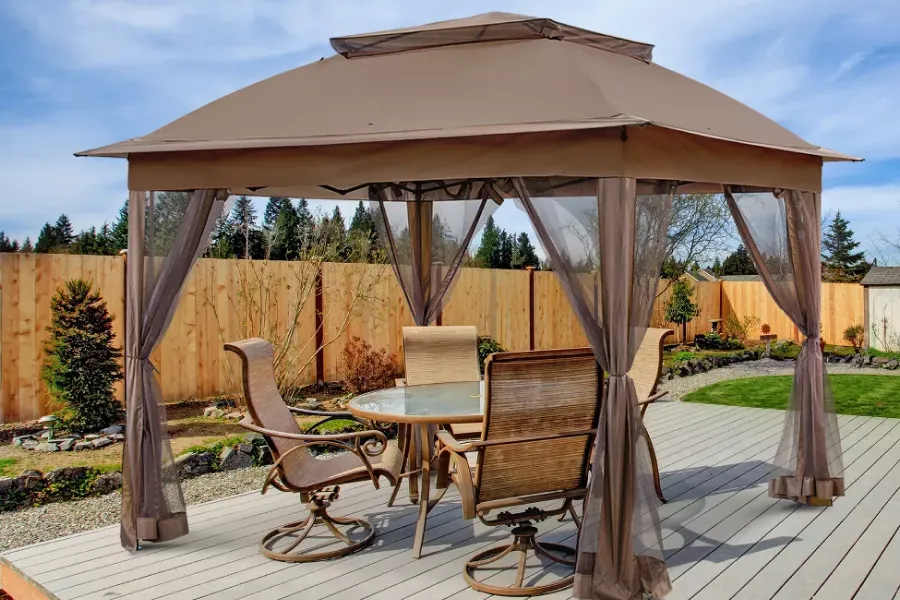 outdoor pop up gazebo